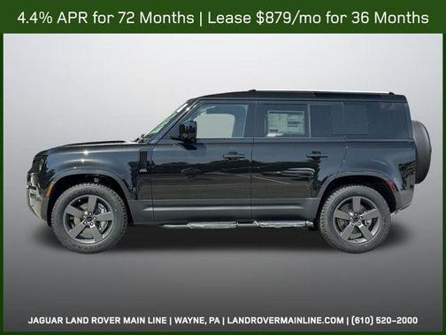 Santorini Black 2026 Land Rover Defender P300 S