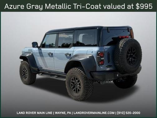 Blue 2024 Ford Bronco Raptor
