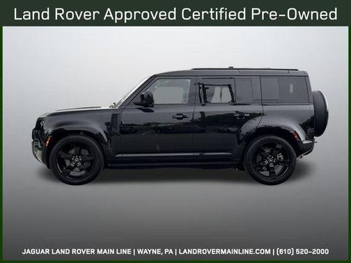 Santorini Black 2025 Land Rover Defender P400 X-Dynamic SE