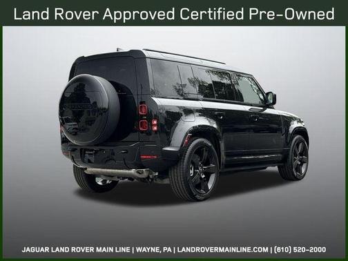 Santorini Black 2025 Land Rover Defender P400 X-Dynamic SE
