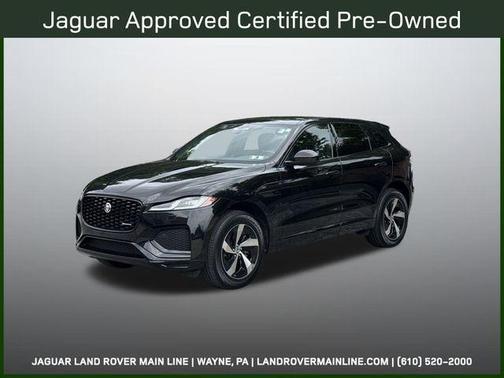 Santorini Black 2025 Jaguar F-PACE P250 R-Dynamic S