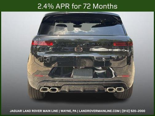 Santorini Black 2026 Land Rover Range Rover Sport P530 Autobiography