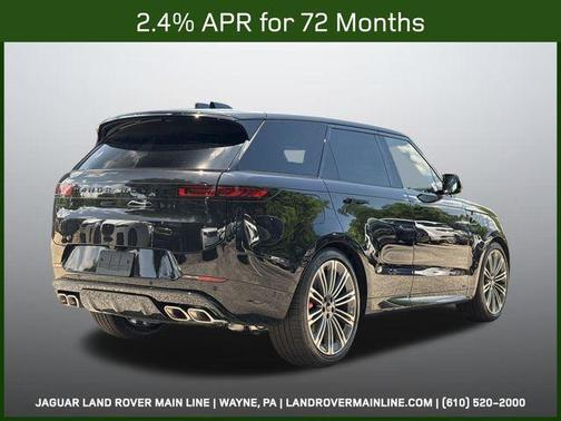 Santorini Black 2026 Land Rover Range Rover Sport P530 Autobiography
