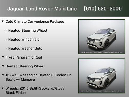 2020 Land Rover Range Rover Evoque HSE Dynamic