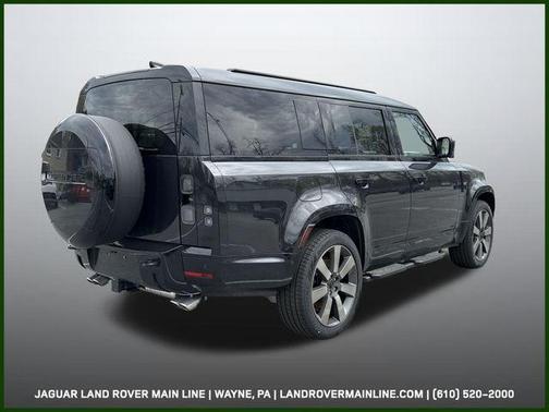 Santorini Black 2026 Land Rover Defender P500 V8