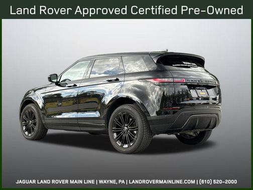Santorini Black 2025 Land Rover Range Rover Evoque Core S