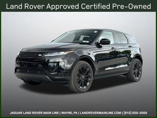 Santorini Black 2025 Land Rover Range Rover Evoque Core S