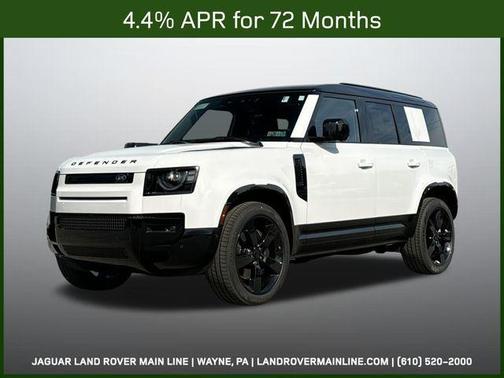 Fuji White 2026 Land Rover Defender P400 X-Dynamic SE