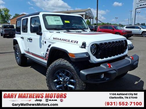 White 2026 Jeep Wrangler Sport
