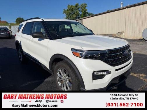 White Metallic 2020 Ford Explorer XLT