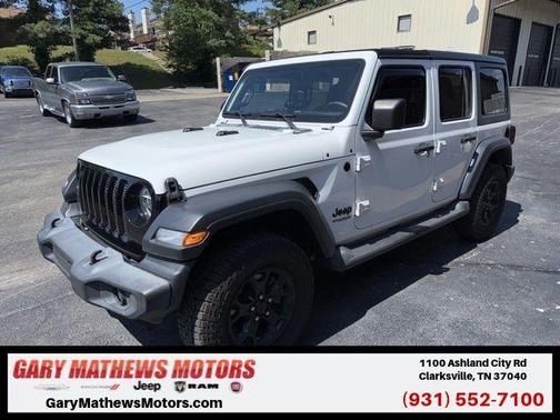 Bright White Clearcoat 2020 Jeep Wrangler Unlimited Sport