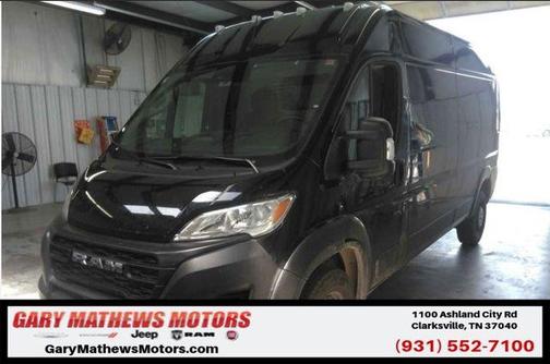 Black Clearcoat 2024 RAM ProMaster 2500 High Roof
