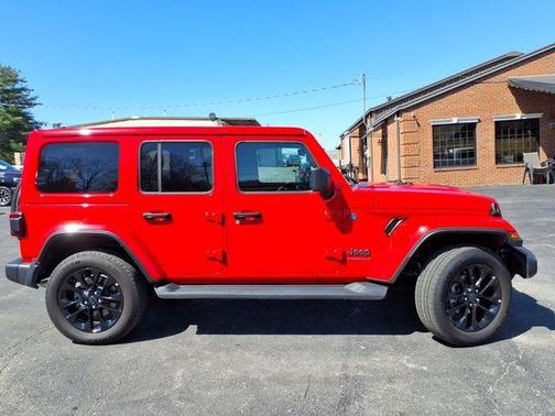 Firecracker Red Clearcoat 2025 Jeep Wrangler 4xe Sahara