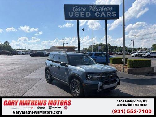 Azure Gray Metallic 2025 Ford Bronco Sport Big Bend