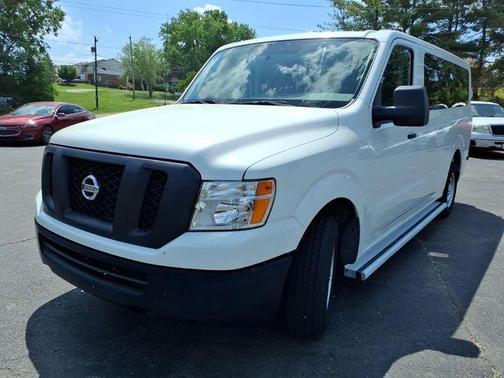 White 2018 Nissan NV Passenger NV3500 HD S V6/S V8
