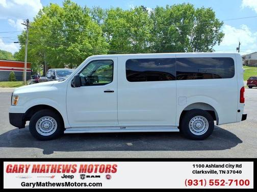 White 2018 Nissan NV Passenger NV3500 HD S V6/S V8