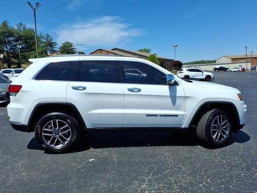Bright White Clearcoat 2021 Jeep Grand Cherokee Limited