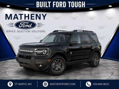 Shadow Black 2025 Ford Bronco Sport Big Bend SUV