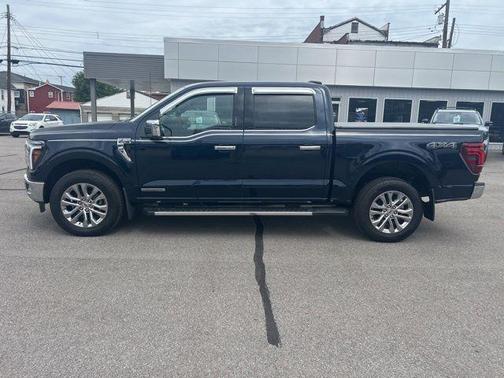 Blue Metallic 2024 Ford F-150 Lariat