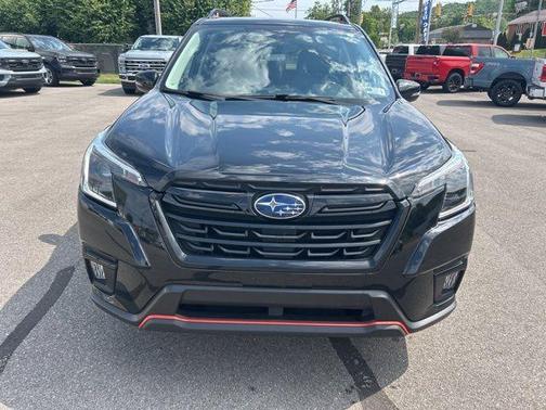 Crystal Black Silica 2023 Subaru Forester Sport