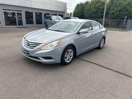 Iridescent Silver Blue Pearl Mica 2012 Hyundai SONATA GLS