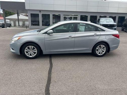 Iridescent Silver Blue Pearl Mica 2012 Hyundai SONATA GLS