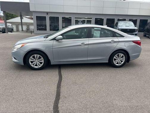 Iridescent Silver Blue Pearl Mica 2012 Hyundai SONATA GLS