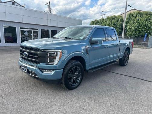 Blue 2023 Ford F-150 Lariat