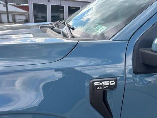 Blue 2023 Ford F-150 Lariat