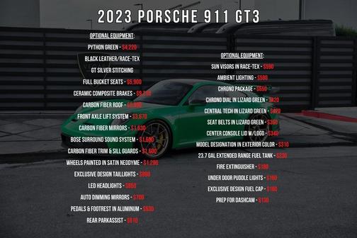 2023 Porsche 911 GT3