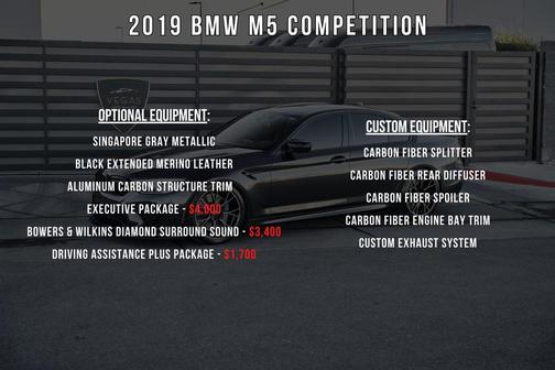 2019 BMW M5 Competition