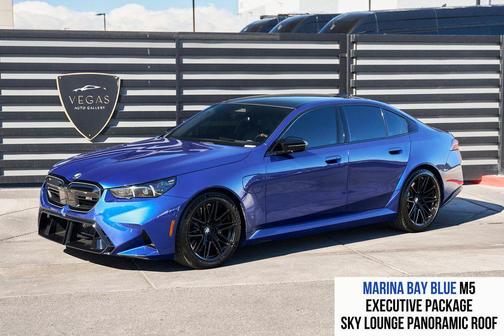 Marina Bay Blue Metallic 2026 BMW M5 Base