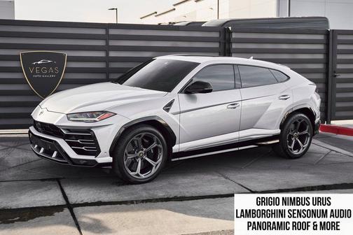Grigio Nimbus Metallic 2021 Lamborghini Urus Graphite Capsule