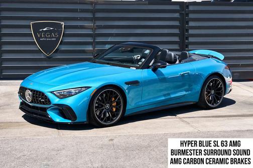 MANUFAKTUR Hyper Blue Metallic 2022 Mercedes-Benz AMG SL 63 Base