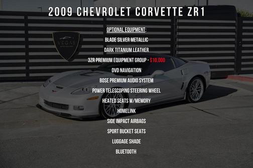 2009 Chevrolet Corvette ZR-1