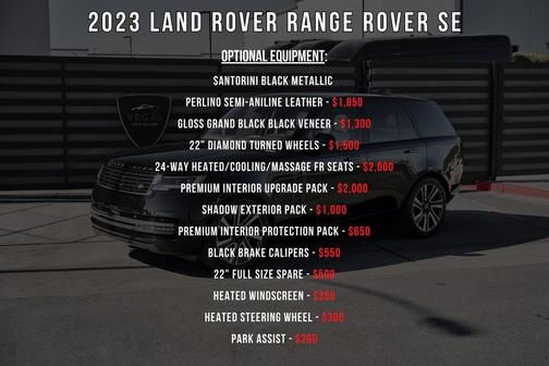 2023 Land Rover Range Rover P530 SE
