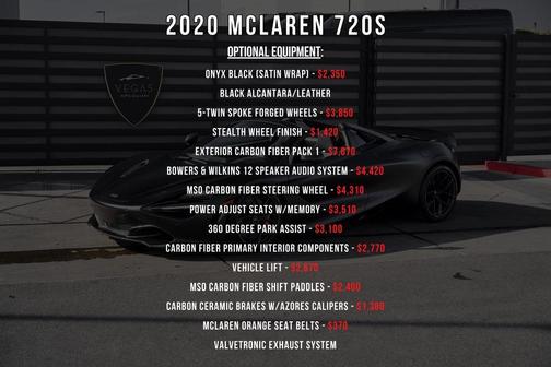 2020 McLaren 720S Base