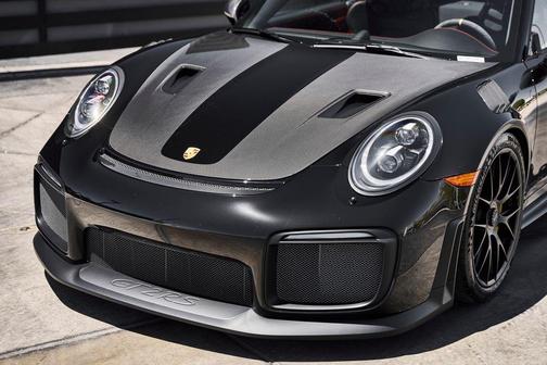 Black 2018 Porsche 911 GT2 RS