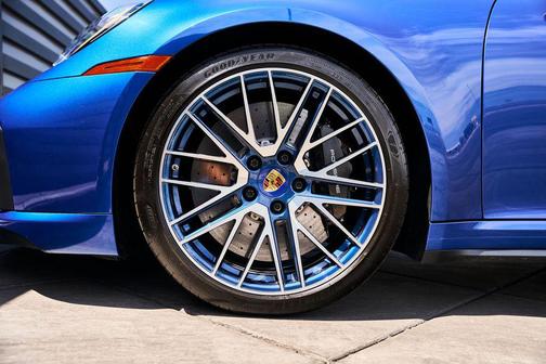 Blue Metallic 2025 Porsche 911 Turbo S