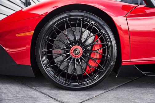 Rosso Bia 2016 Lamborghini Aventador LP750-4 Superveloce