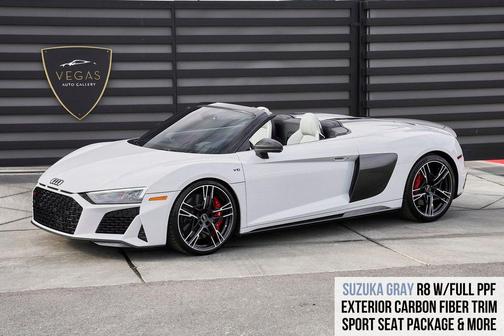 Suzuka Gray Metallic 2021 Audi R8 V10 performance quattro S tronic