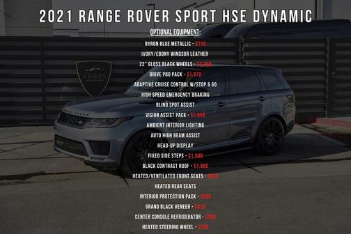 2021 Land Rover Range Rover Sport HSE Dynamic