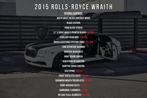 2015 Rolls-Royce Wraith 