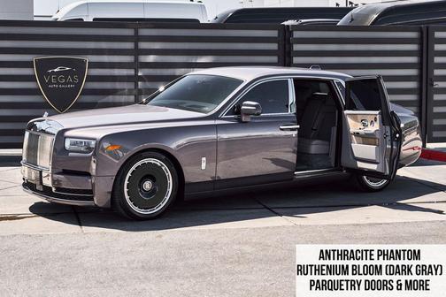 Anthracite (Satin Black Wrap) 2025 Rolls-Royce Phantom