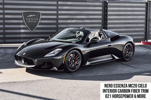Nero Essenza Solid 2024 Maserati MC20 Cielo