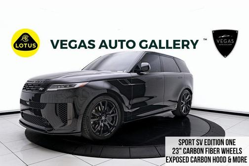 2024 Land Rover Range Rover Sport SV Edition One Obsidian Black