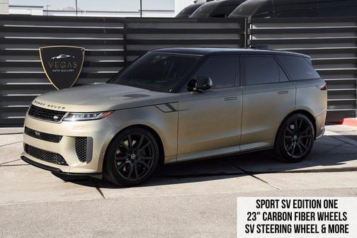 Carbon Bronze SV Bespoke Ultra Metallic Satin 2024 Land Rover Range Rover Sport SV Edition One Carbon Bronze