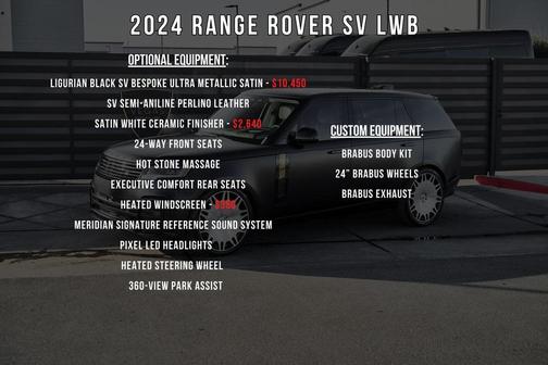 2024 Land Rover Range Rover SV
