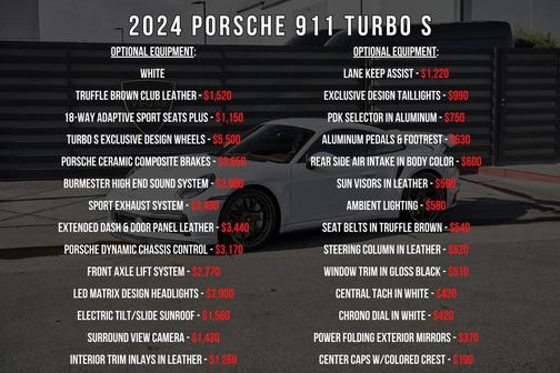 2024 Porsche 911 Turbo S