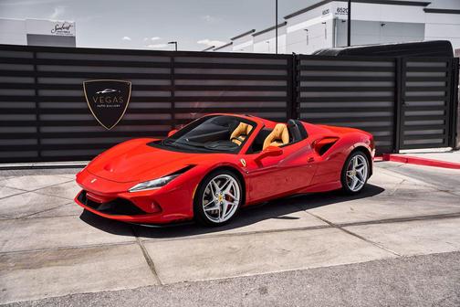 Red 2021 Ferrari F8 Spider Base